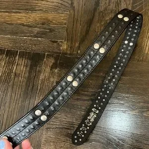 Versace | Accessories | Used Gianni Versace Black Belt With  display picture 1